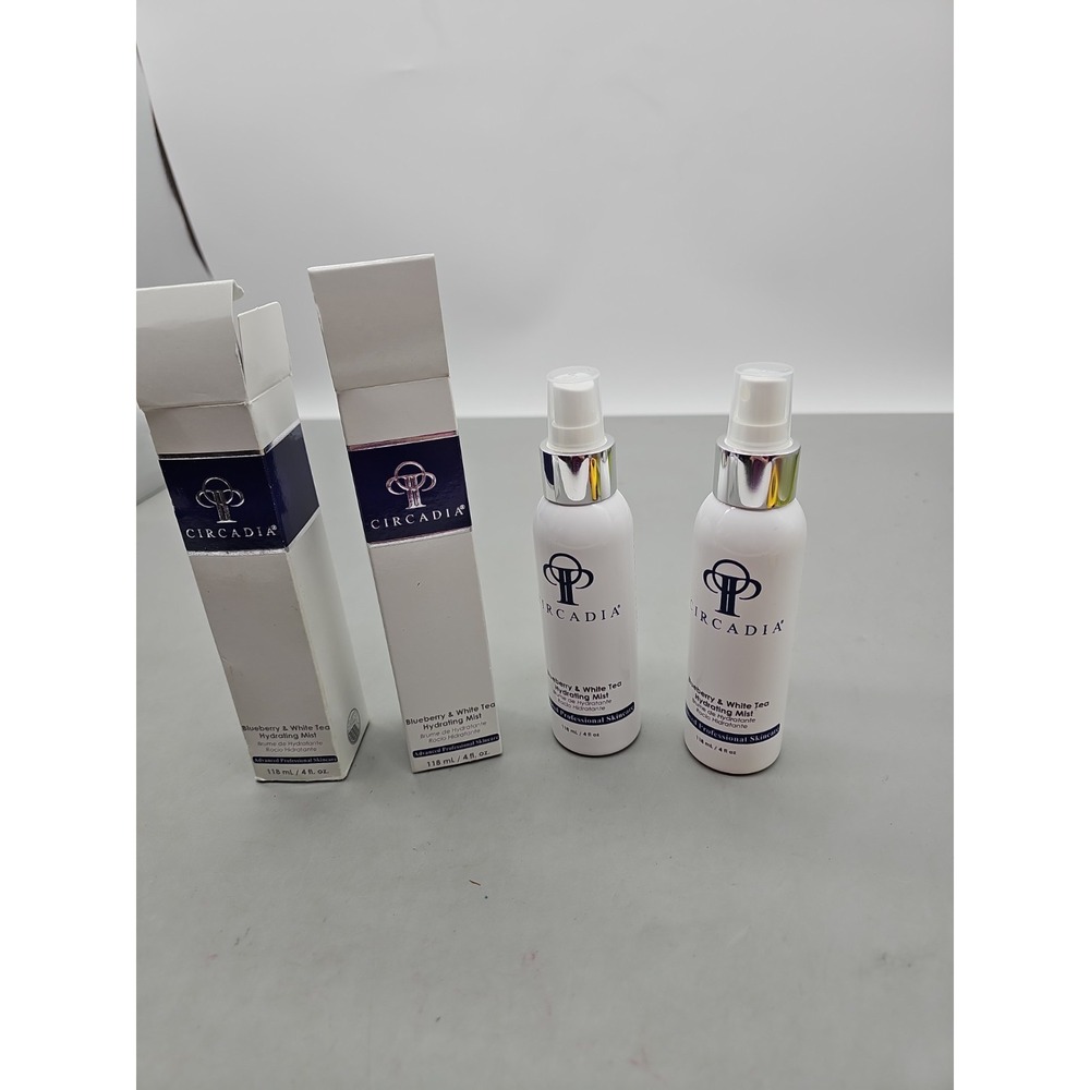 Circadia Blueberry & White Tea Hydrating Facial Mist 4 f. oz. Lot 2  -EXP 1/24